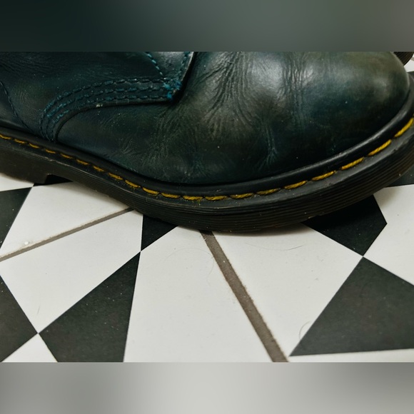 Bottes Dr. Martens vintage vert Forest - Picture 7 of 14